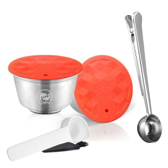 Многоразовые капсулы для кофе и молочной пены для Nescafe Dolce Gusto, многоразовый кофейный фильтр, аппарат для приготовления латте