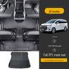 Коврики в салон SAIC Maxus G50 (2018-2024 гг.), Полное покрытие, TPE, 7-местный G50Plus