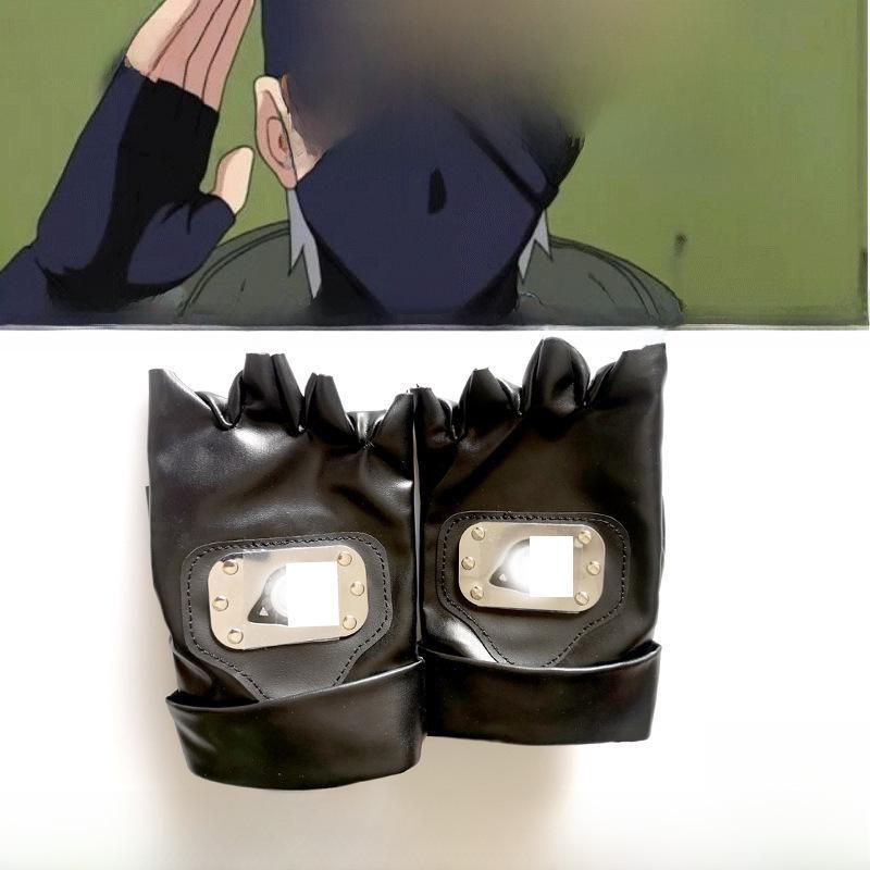 Перчатки для велоспорта Kakashi Konoha Leather Performance с логотипом Ninja