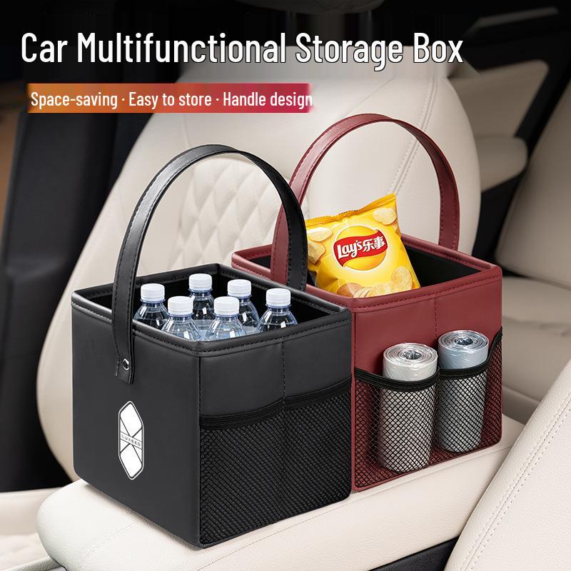 Foldable Storage Box with Handle for Chery S7 - Convenient Car Interior Accessory