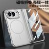 Магнитный чехол-книжка для iPhone Fold, полноразмерный, жесткий корпус, с подставкой, совместим с беспроводной зарядкой