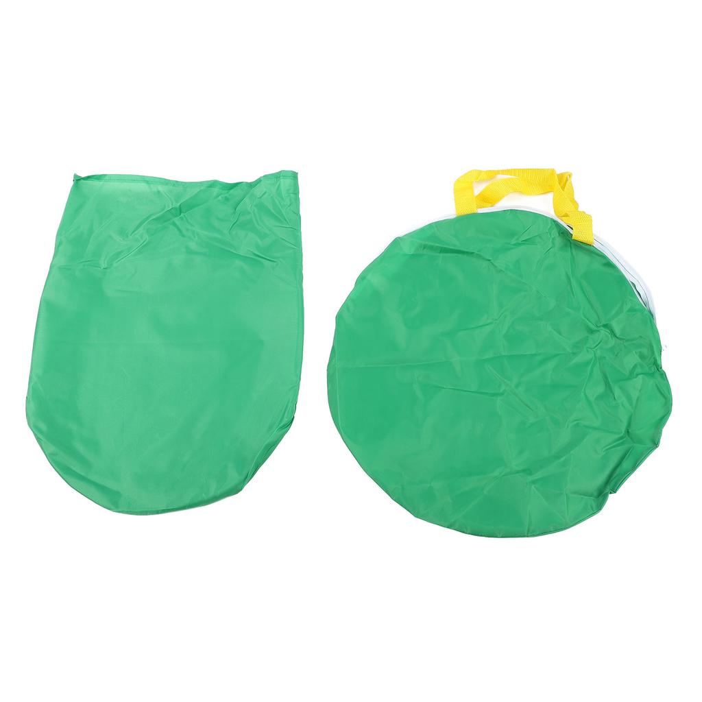 Сборщик листьев PE Большой вместимости Много ручек Многоразовый Складной Мешок для переноски мусора и листьев Садоводство