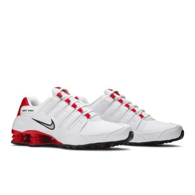 Shox NZ Белый Университетский Красный 378341-110