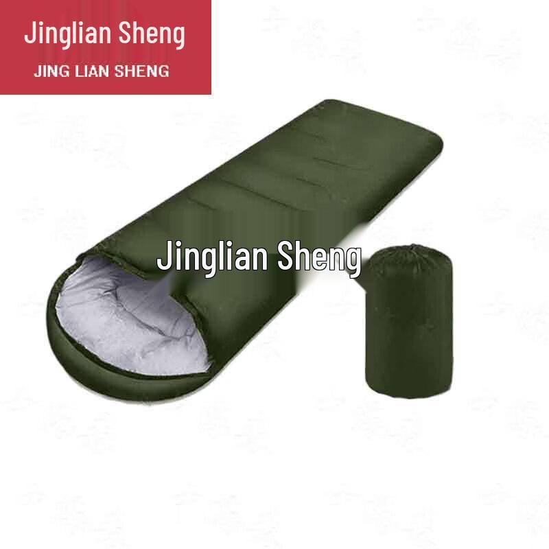 Утолщенный хлопковый конвертный спальный мешок Jingliansheng