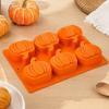 1/2Pcs 3D Halloween Cake Mold Flexible Silicone Baking Mold Pumpkin Baking Mold  Pastry Utensil