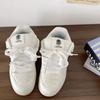 Белые кроссовки в стиле Гонконга, нишевый дизайн, женские, ins-тренд 2025, новые, для пар, универсальные, повседневные, на платформе, женские
