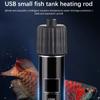 Usb Мини Аквариумный Нагревательный Стержень Для Небольшого Аквариума 26°C Постоянная Температура Аквариумный Нагреватель Погружной Термостат Нагреватель 10 Вт