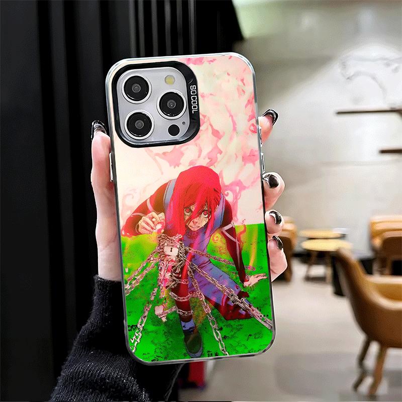 Синий Чехол-бампер Chigiri Hyoma L-Lock для iPhone 15 16 17 Pro Max 17Air 16E 14 Plus 13 12 Mini Ударопрочный Задняя крышка