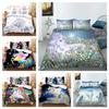 3D Unicorn Bedding Set Quilt Cover and Pillowcase 2 or 3 Single Double Bed Full-size Girls Room Bedding with Zipper Super Comfortable Bedding