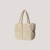 Autumn and winter women's bags, Ringotte bags, puffs, padded plush bags, cotton-filled pillow bags, shoulder bags, down handbags.