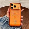 Совместимый с чехлом для iPhone 17 Pro Max - Дизайн 'Новогодний фейерверк и звезды', Прозрачный