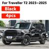 Окрашенные Аксессуары для Jetour Traveller T2 -2025 4ШТ Передние Брызговики Задние Брызговики Расширители Крыльев Автомобильные Аксессуары