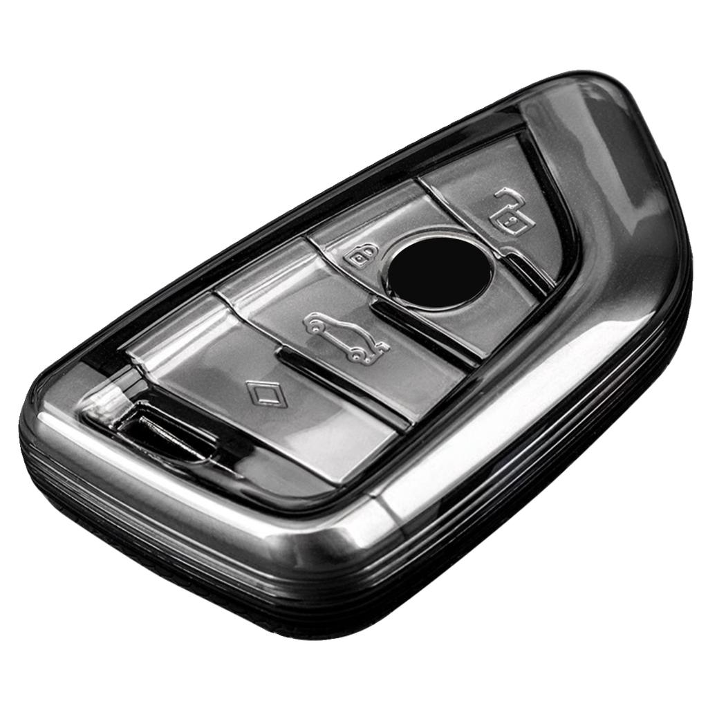 Прозрачный Черный ТПУ Для Bmw F30 F20 F10 F18 F22 F01 X3 X4 F06 F02 M3 M5 Чехол Держатель Защитная Крышка Аксессуары Для Брелока Автомобильного Ключа