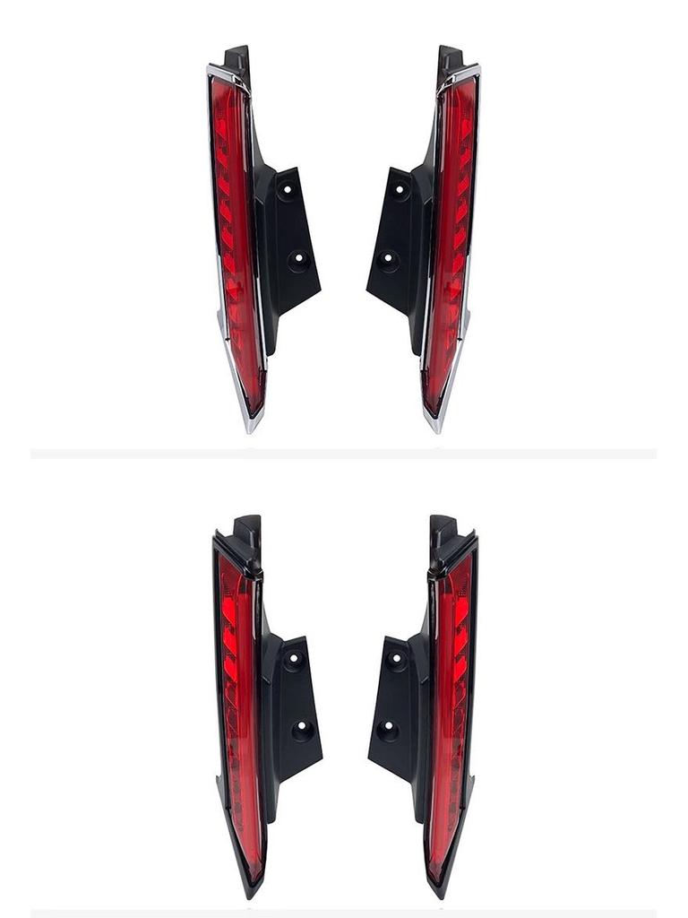 Qashqai 2014-2023 Светодиодные задние стойки с последовательными поворотниками и стоп-сигналами бампера