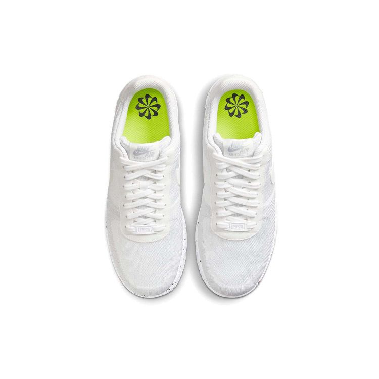 Nike Air Force 1 Crater Flyknit White Wolf Серые мужские кроссовки Sail DC4831-100