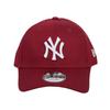 Кепка New Era 9FORTY Кепка MLB Major League Baseball Cap Unisex Logo Brand New York Yankees Essential Maroon Wine Red Free Size 80636012 Мужская Женская