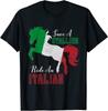 Отличная футболка унисекс премиум-класса Stallion Italian Design
