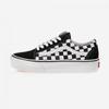 Old School Platform Checkerboard Black True White Vn0a3b3uhrk Checkerboard Black True White