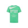 Nike Футболки мужские Зеленые С круглым вырезом Умеренный прямой крой DZ2882-363