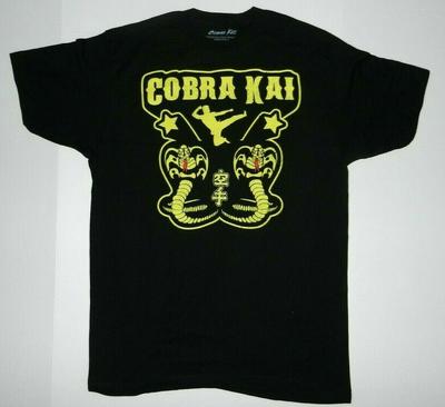 26 футболка с логотипом Cobra Kai Karate Новая унисекс футболка