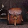 Vintage Design Backpacks Genuine Leather Shoulders Bags Women Fashion Ladies Handbags Purse