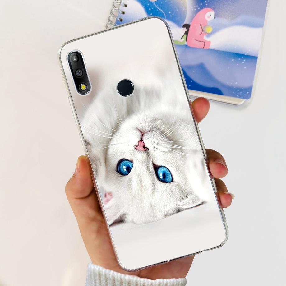 Case for Asus ZenFone Max Pro M2 ZB631KL ZB631KL Capa Soft Silicone Transparent TPU phone Back Mask protecive Cover Jelly Paint