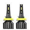 2 шт. Супер яркий мини H4 H7 светодиодные лампы для автомобильных фар 20000Lm CSP чип авто H1 H11 светодиодный свет H3 H8 HB3 HB4 9005 9006 6500K авто лампа 12 В 24 В 36 В