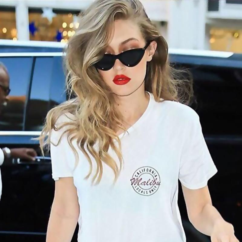 Новые ретро-солнцезащитные очки «кошачий глаз» Очки с треугольной оправой Женские Сексуальные Фирменные Дизайнерские Женские Очки EMA