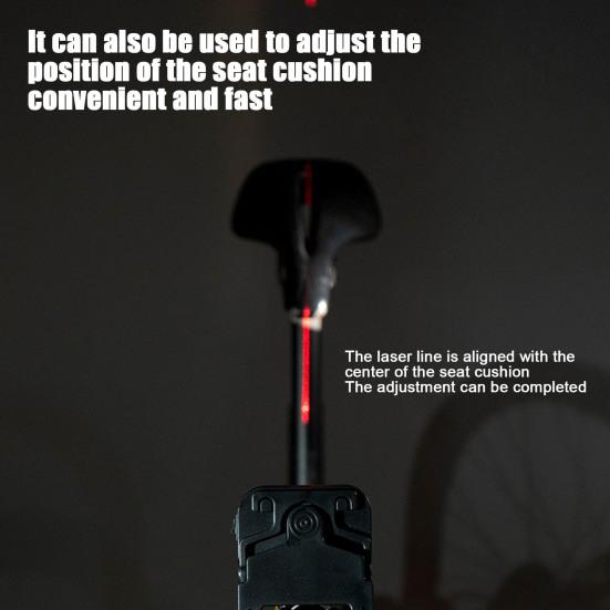 Велосипедный калибратор с зарядкой Type-C, для горных и шоссейных велосипедов, калибратор отклонения шин, устройство для калибровки руля и седла