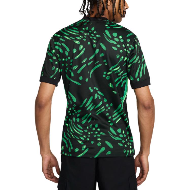 Nike Нигерия 2024 Стадион Выездная Мужская Nike Dri-FIT Футбольная Реплика Джерси FQ8847-010
