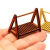1:12 Dollhouse Miniature Bread Rack Cake Stand Food Storage Shelf Scene Decor