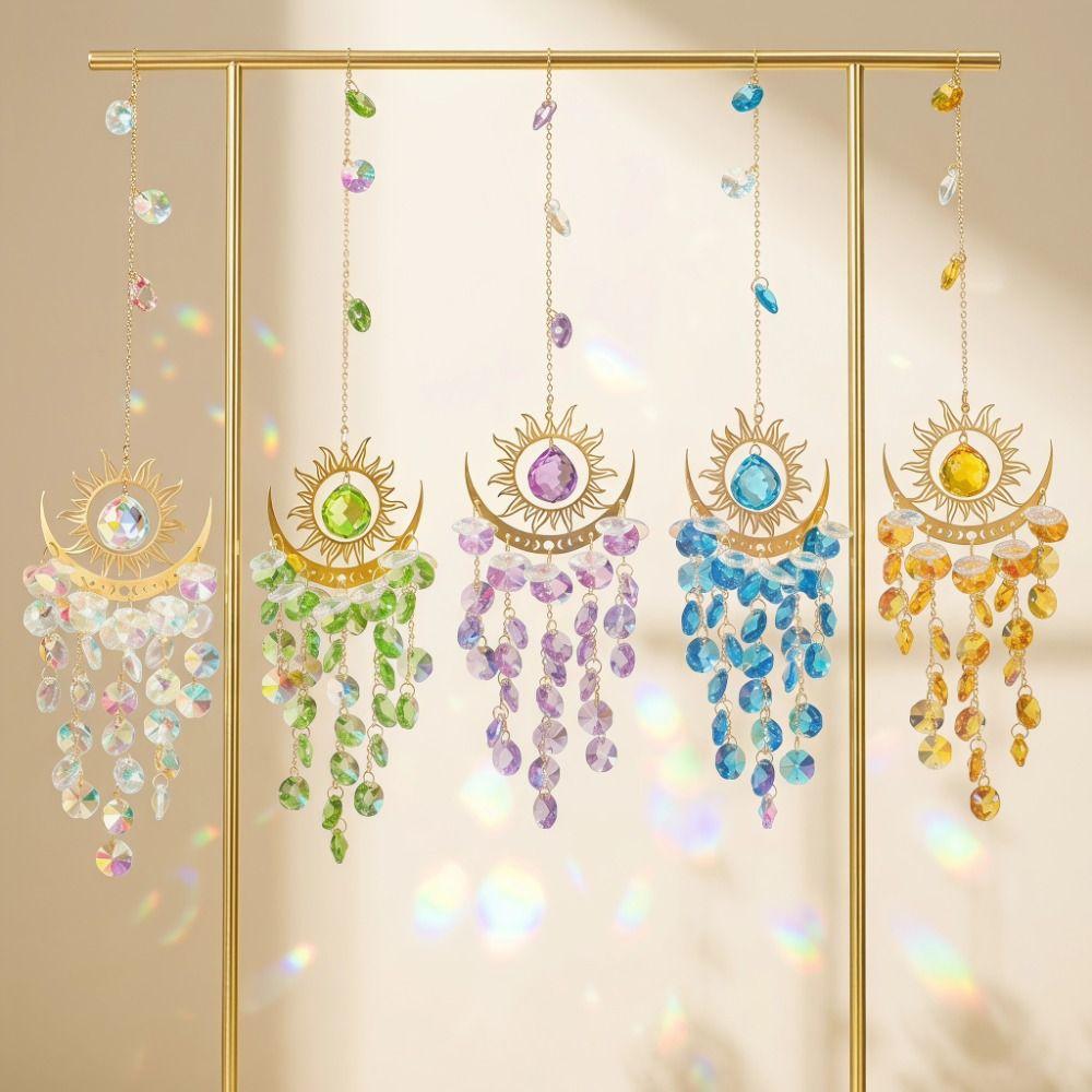 Light and Shadow Sun Catcher Prisms Crystal Catcher Dream Catcher Wind Chime Window