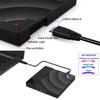 External CD/DVD Drive, USB 3.0 Type-C DVD +/-RW Drive for Laptop, CD DVD Burner, Slim Portable CD DVD Player for Laptop Desktop PC Windows 10/8/7