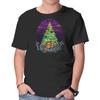 Unisex Crew Neck T-Shirt Halloween Is My Xmas Graphic Short Sleeve Casual Tee
