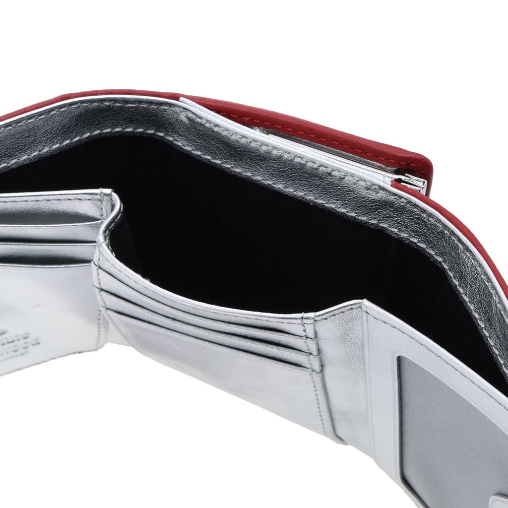 Кошелек 51010018 L001L [Vivienne Westwood] Тройной сложения КРАСНЫЙ/СЕРЕБРЯНЫЙ [предмет]