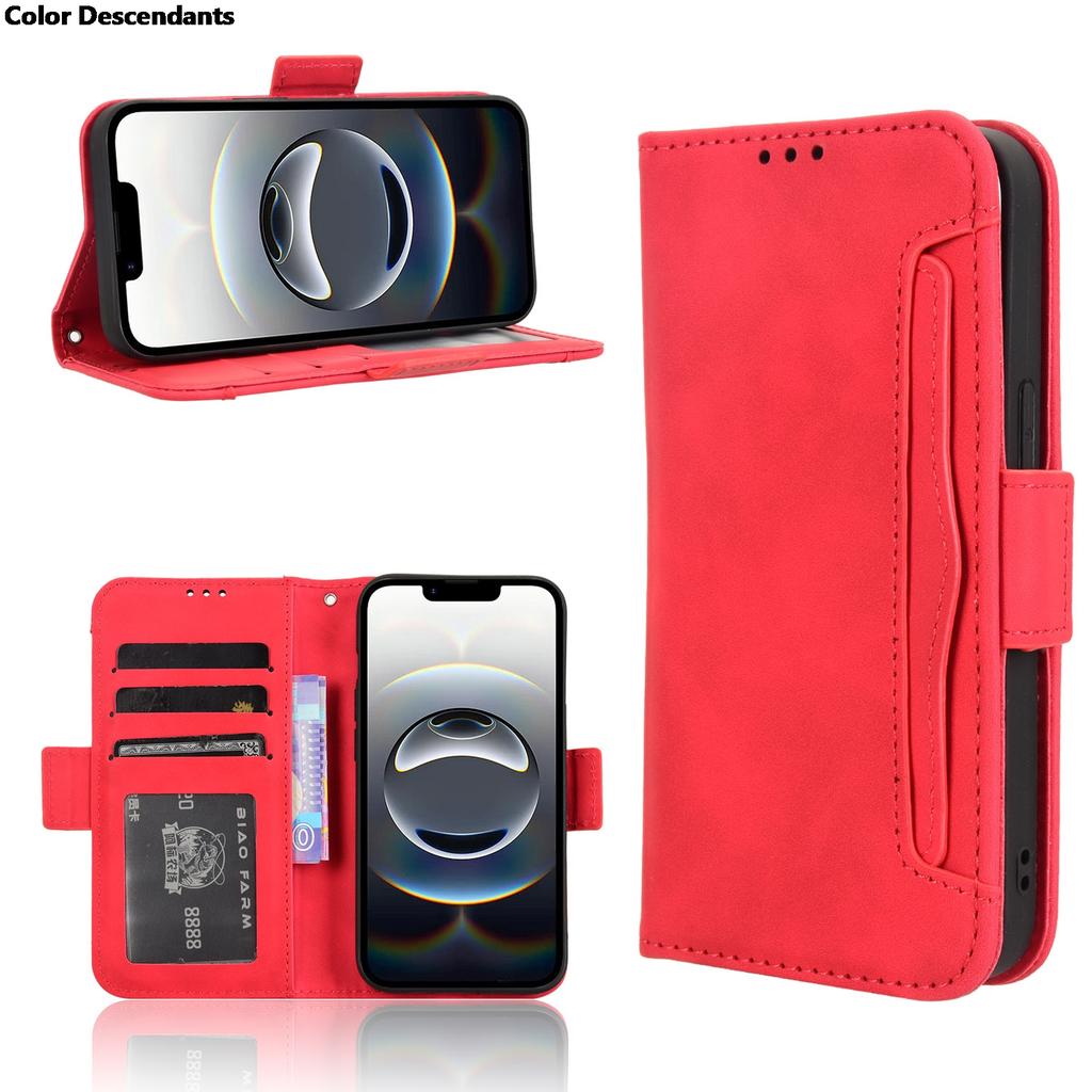 For Samsung Galaxy A56 5G Case Leather Wallet Flip Type Multi-card Slot Leather Book Design Cover For Galaxy A36 5G Phone Case