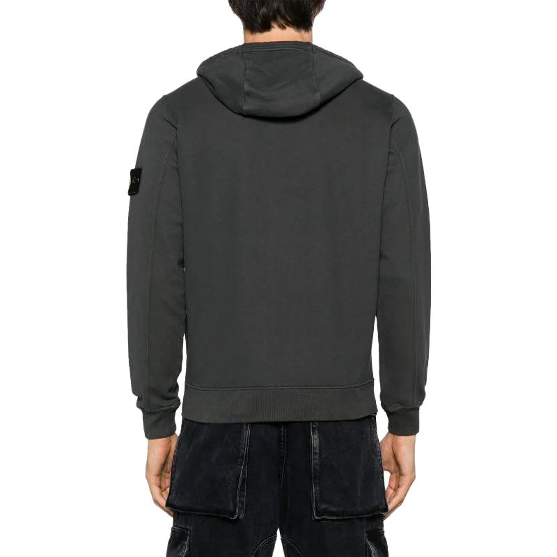 STONE ISLAND Толстовка с молнией и нашивкой-логотипом 791561620-V0062