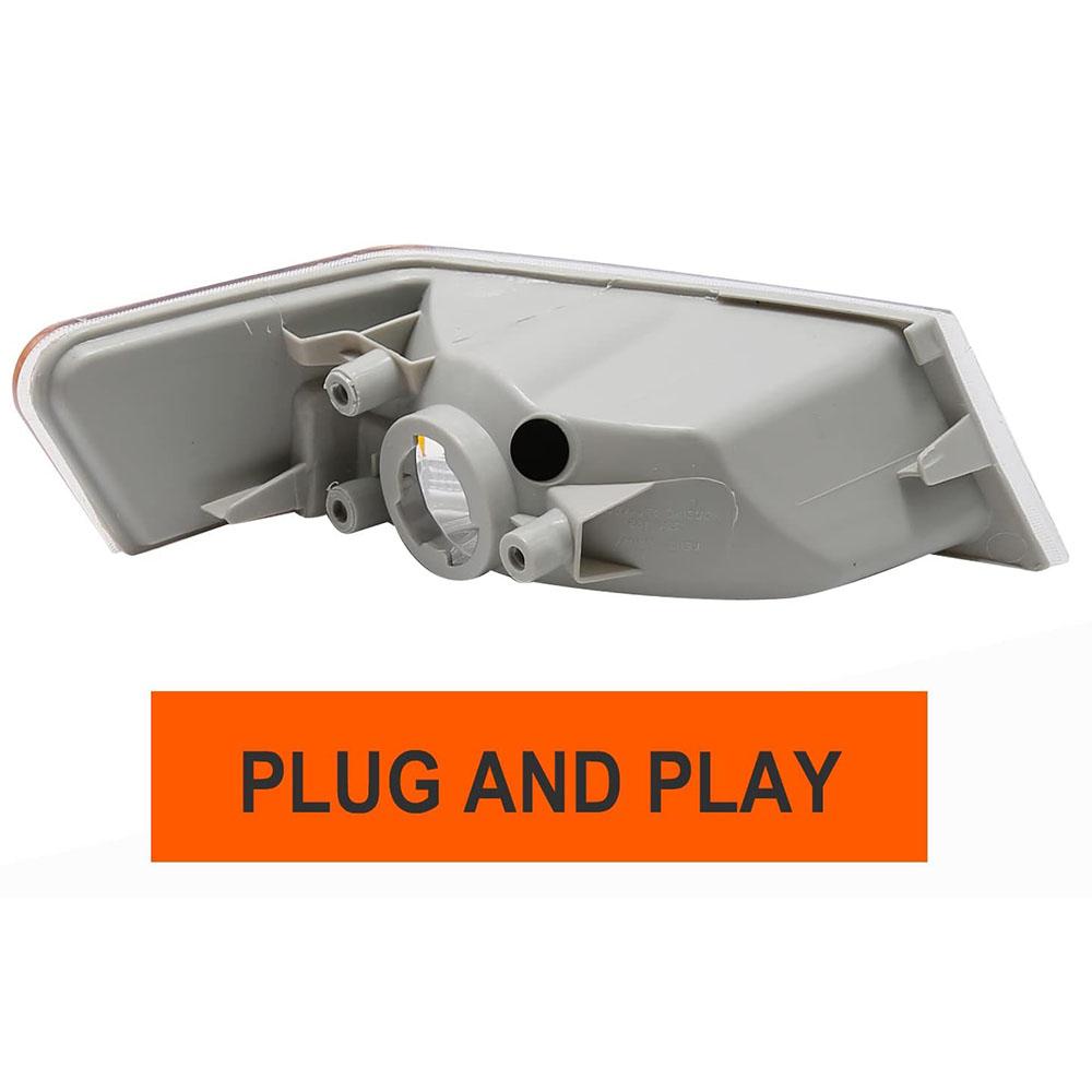 Front Left Parking Turn Signal Marker Light Len For Jeep Patriot