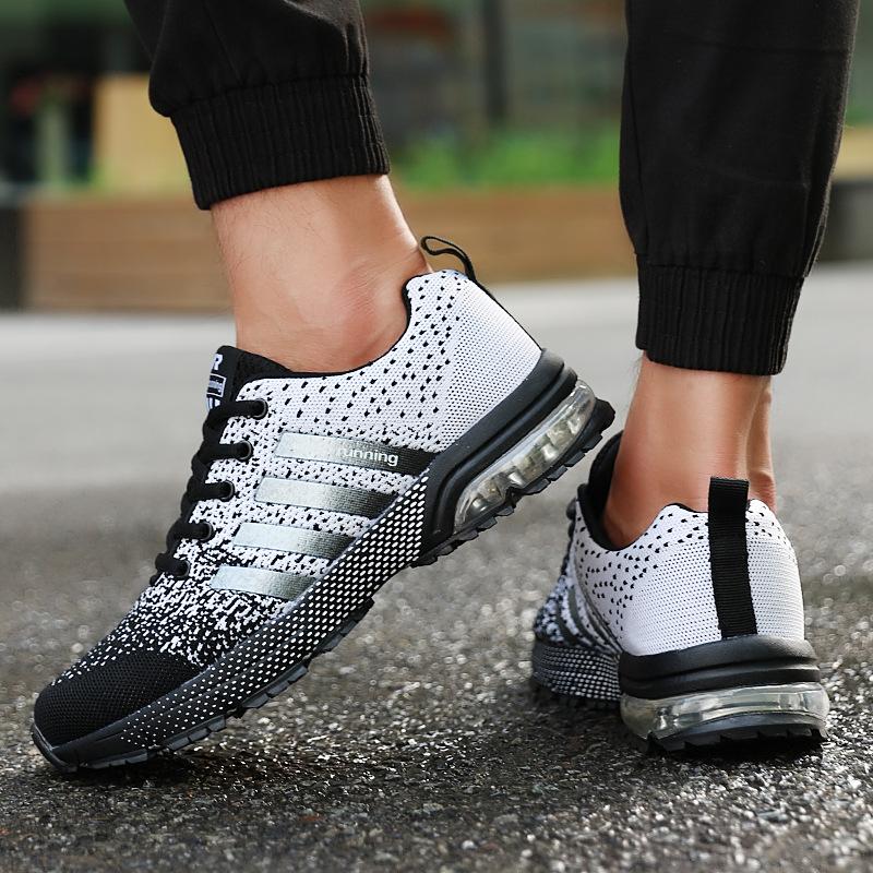 Fashion Red Flyline Breathable Hot Women Running Sneakers Air Trainers Lightweight Keep Running Marathon Women Sport Shoes Air Sneakers