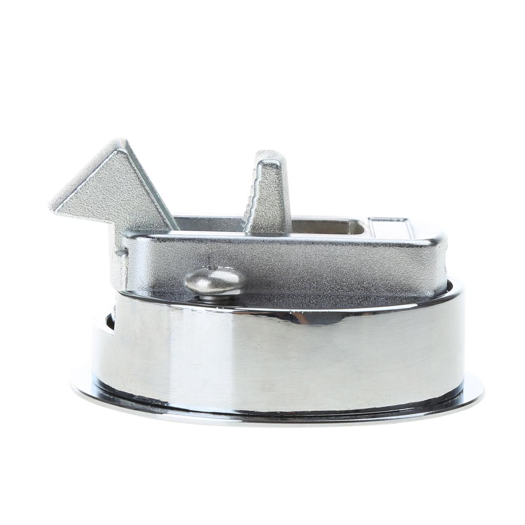 Home RV Cabinet Push Button Latch Lock Hatch Catch Flush Door Lock Knob Fit for Cupboard Motorhome-Caravan Camper Handle