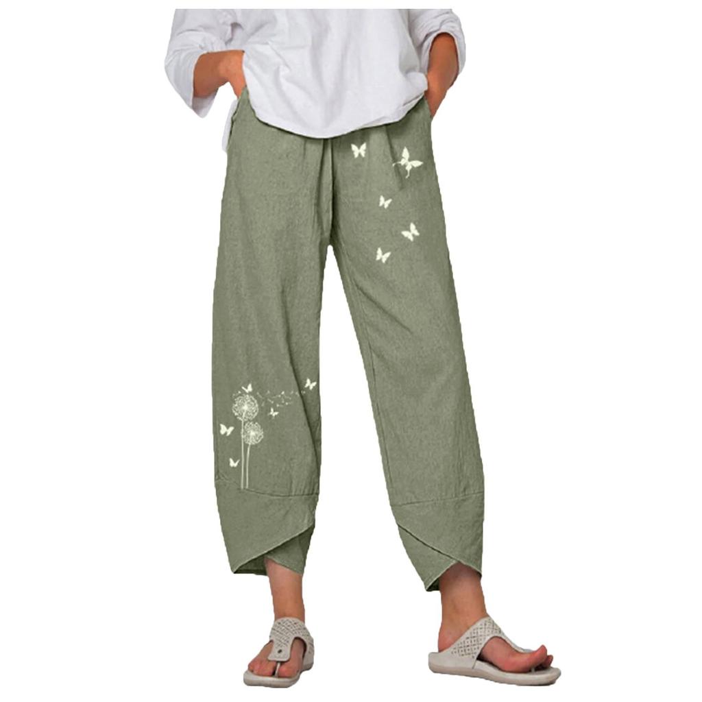 Sweatpants For Women Boho Pants Pocket Baggy Casual Pants