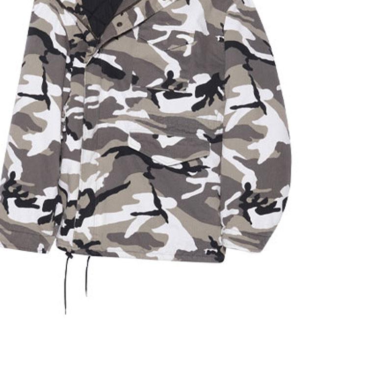 Balenciaga Военная парка с открытыми плечами 663004TKLD41240