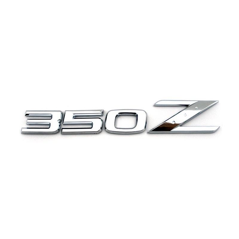 1 х 3D-логотип автомобиля, наклейка-эмблема, наклейка для Nissan 350Z (25*145 мм)