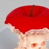 Статуя черепа с сердцевиной из фруктов на Хэллоуин, жуткая 3D-печатная фигурка черепа с фруктами для декора интерьера дома, гостиной, офисного стола