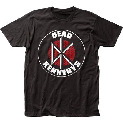 Dead Kennedys Кирпичный Логотип Мужская Футболка Рок Музыка Классическая Группа Футболка Новая Черная