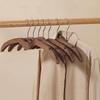 2pcs Space Saving Clothes Drying Rack Shoulder Protecting Garment Hanger  Hotel