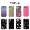 Роскошный Clmj Корейский INS Y2K Звезда Чехол для Телефона для iPhone 17 16 15 14 13 12 11 Pro Max X XS XR Plus Air Глянцевая Пленка Жесткий Поликарбонатный Чехол