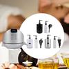 Massage Oil Warmer Salon Multifunction SPA with Bottle Dispenser Black