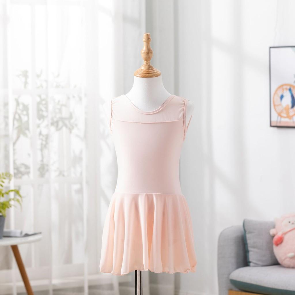 Детская танцевальная одежда майка платье для балета для девочек одежда для гимнастики одежда для балетных репетиций