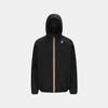 K-Way Veste Homme Le Vrai Claude Warm 4.0 Windcheater Waterproof Breathable Black